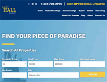 Tablet Screenshot of portaransasrealestate.com